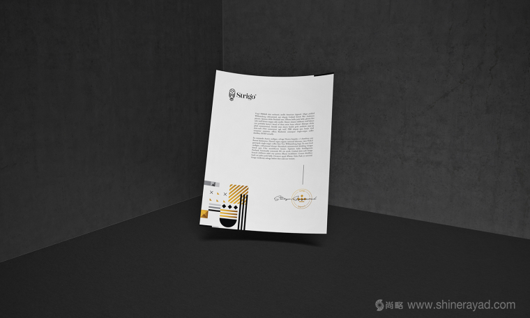 Strigo服飾品牌形象全案設計-VI設計4