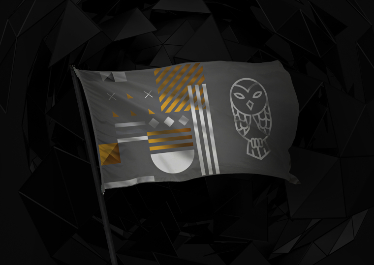 Strigo服飾品牌形象全案設計VI設計-企業旗幟品牌形象設計