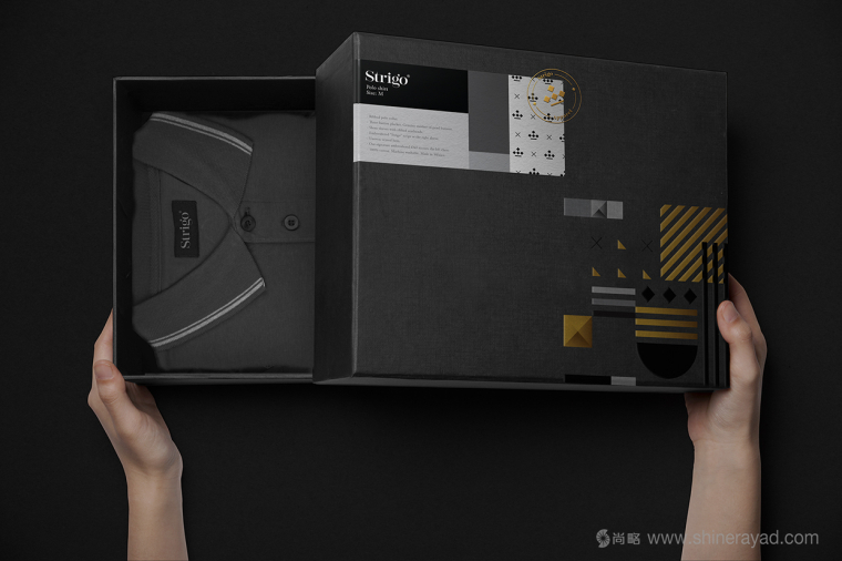 Strigo服飾品牌形象全案設計-標志設計-服飾盒子鞋盒設計