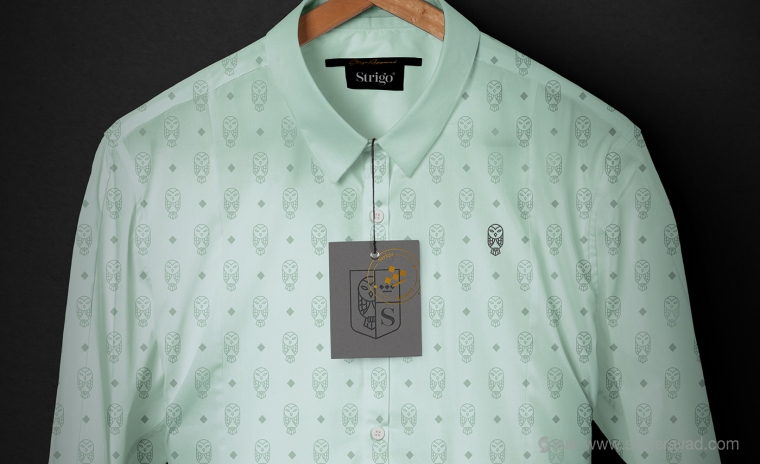 Strigo服飾品牌形象全案設計-標志設計-貓頭鷹服飾圖案設計