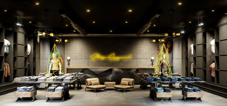 Strigo服飾品牌形象全案設計-店鋪SI設計