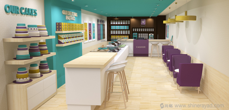Studio烘培面包糕點店品牌店鋪SI空間設計-上海品牌設計公司