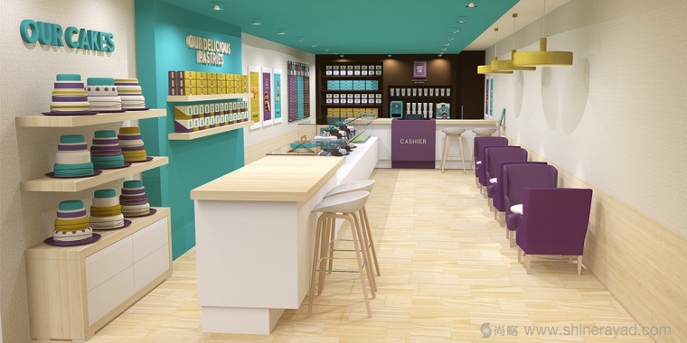 Studio烘培面包糕點店品牌店鋪SI空間設計-上海品牌設計公司