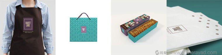 Studio烘培面包糕點店品牌VI視覺形象設計-上海VI設計公司