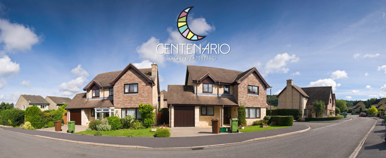 Centenário公寓地產月牙圖形標志設計7