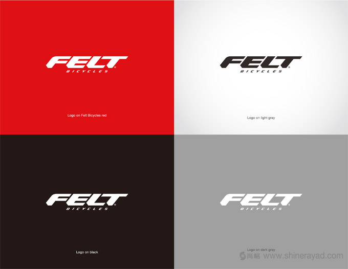 上海LOGO設計公司分享美國自行車品牌FELT新LOGO設計5