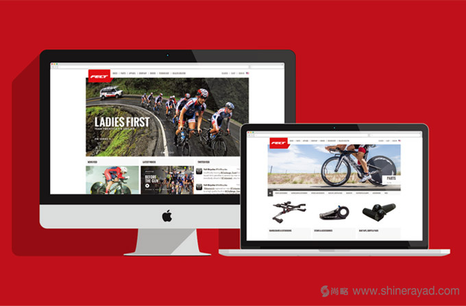 上海LOGO設計公司分享美國自行車品牌FELT新LOGO設計9-網站界面設計