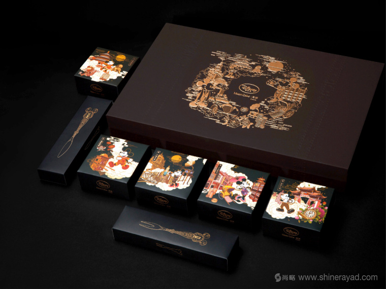 Disney迪斯尼“民國范”月餅產(chǎn)品創(chuàng)意剖析與包裝插畫設(shè)計(jì)欣賞16