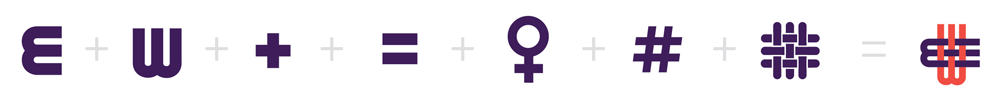 公益機構EmpowerWomen 婦女權益促進會標志設計概念元素4