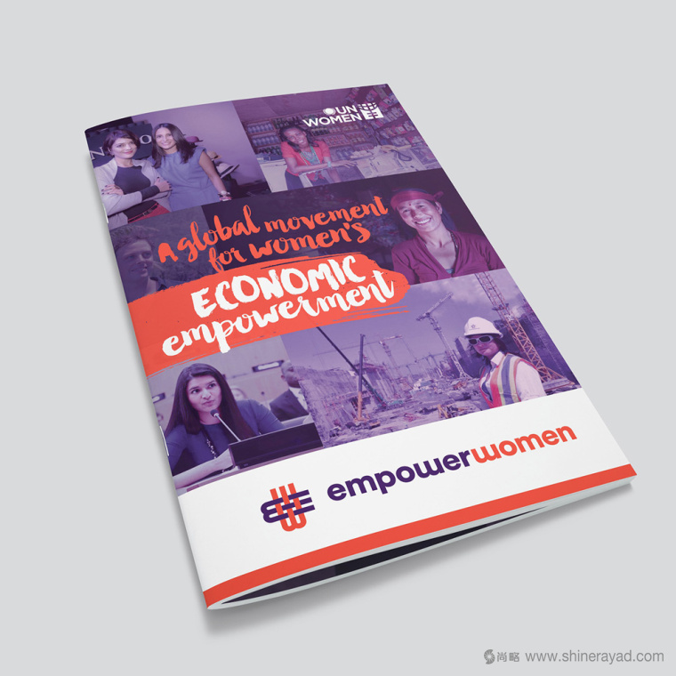 公益機構EmpowerWomen 婦女權益促進會新標志紫色畫冊設計6