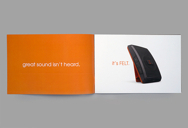 Felt 無線音箱橙色品牌全案形象設計-宣傳冊設計6