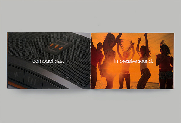 Felt 無線音箱橙色品牌全案形象設計-宣傳冊設計7