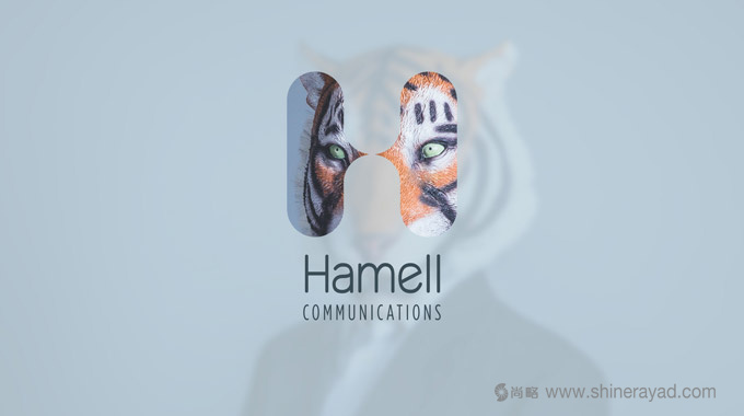 上海標志設計公司分享英國Hamell醫療信息傳播機構新LOGO設計1