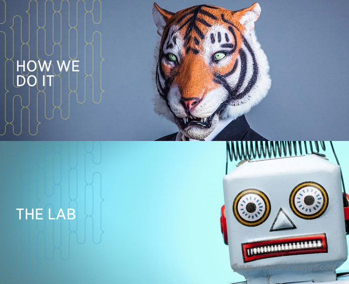 Hamell醫療信息傳播機構新LOGO網站界面BANNER設計1