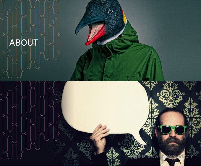 Hamell醫療信息傳播機構新LOGO網站界面BANNER設計3