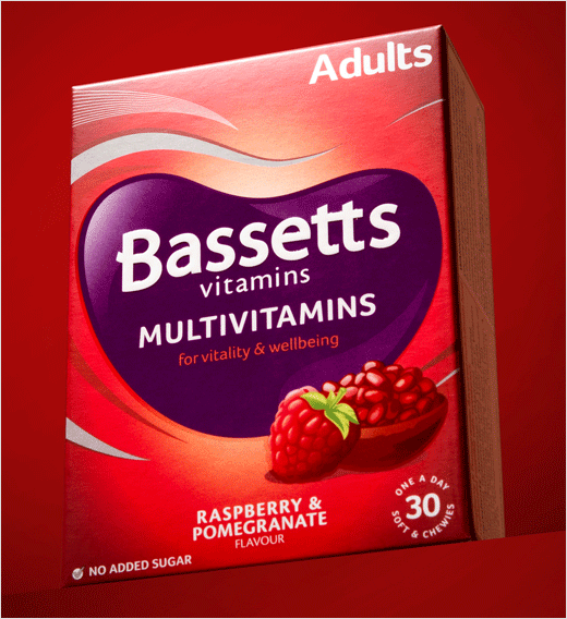 Bassetts兒童維生素品牌重塑包裝設計6