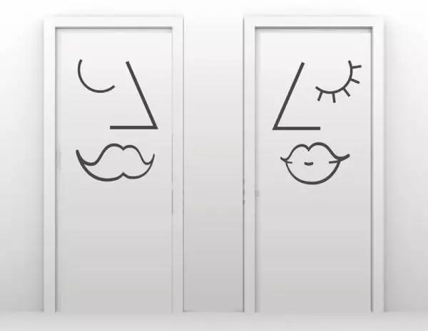 關于衛生間導視標識設計的藝術-上海標識設計公司設計分享13