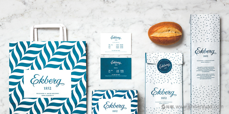 Ekberg 面包店品牌VI形象設計-上海餐飲品牌VI設計公司設計欣賞1