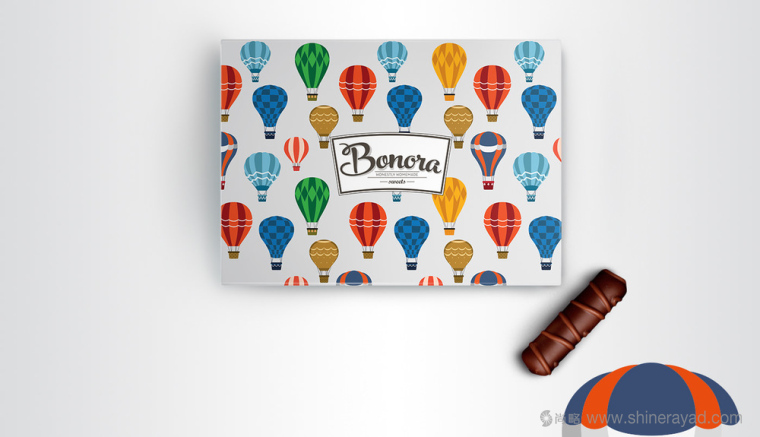 Bonora氣球插畫設(shè)計風(fēng)格巧克力包裝設(shè)計-上海包裝設(shè)計公司國外包裝設(shè)計欣賞4