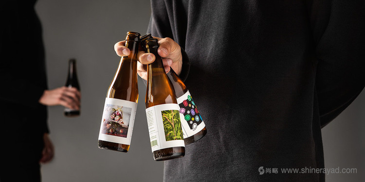 O / O藝術插畫設計風啤酒包裝設計-上海包裝設計公司國外包裝設計欣賞1