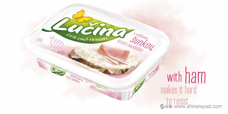 國外包裝設計欣賞-Lu?ina 藍瓊纓奶油奶酪包裝設計1