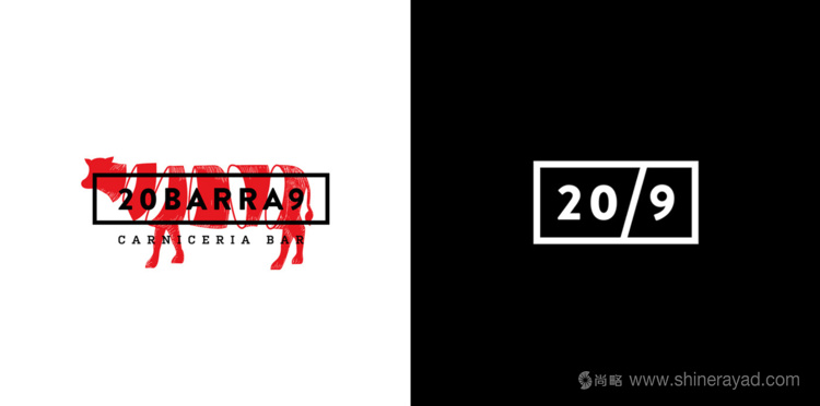 20BARRA9 牛肉牛排西餐廳標(biāo)志設(shè)計(jì)品牌VI形象設(shè)計(jì)2