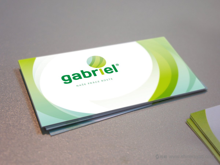 Gabriel 環境科技公司環保品牌LOGO設計VI設計1