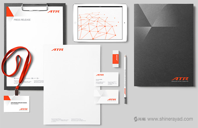 法國飛機制造公司ATR新LOGO設計VI設計-尚略LOGO設計公司國外標識設計資訊9