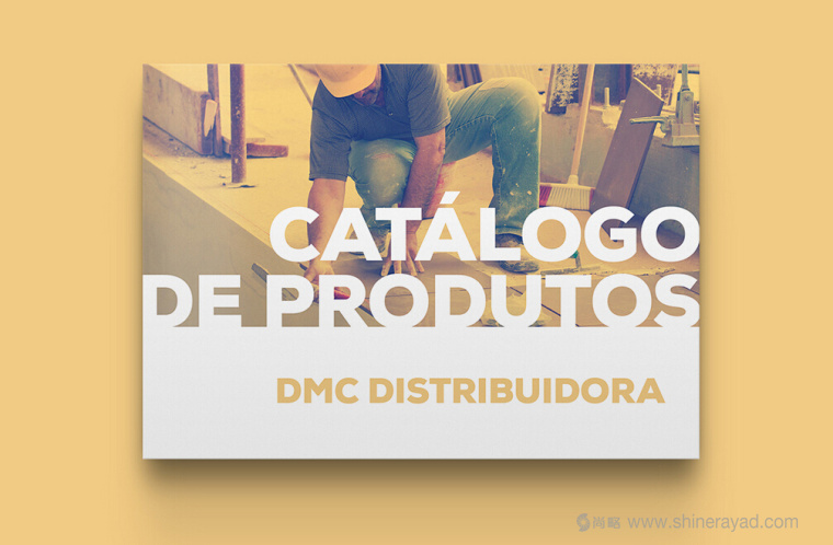 上海畫冊設計公司分享DMC巴西建筑材料供應公司畫冊設計1-畫冊封面