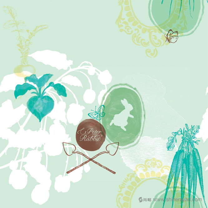 Peter Rabbit 小兔子兒童教育書籍品牌VI形象設計6