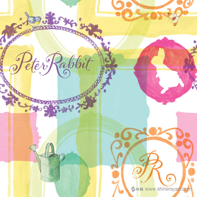 Peter Rabbit 小兔子兒童教育書籍品牌VI形象設計11