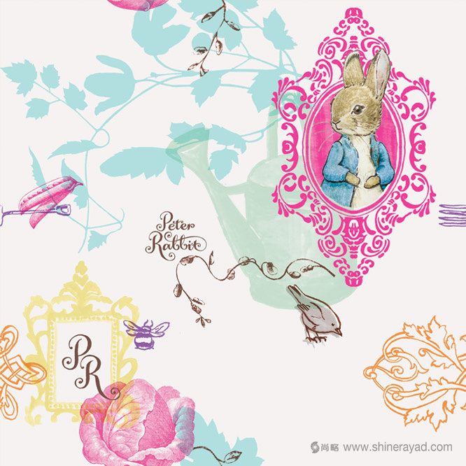 Peter Rabbit 小兔子兒童教育書籍品牌VI形象設計8