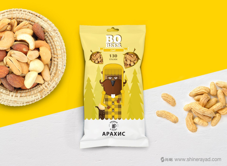BoBee 袋裝花生花生米包裝設計-上海包裝設計公司6