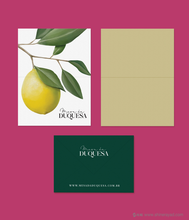 公爵夫人工作室花朵植物化品牌VI形象設計8