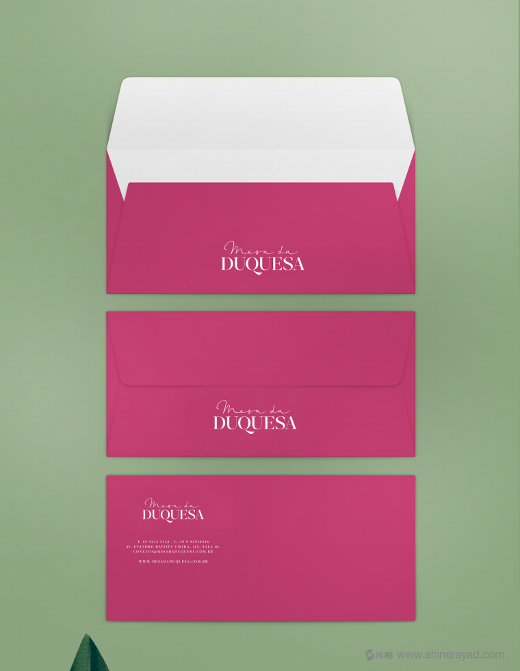 公爵夫人工作室花朵植物化品牌VI形象設計7