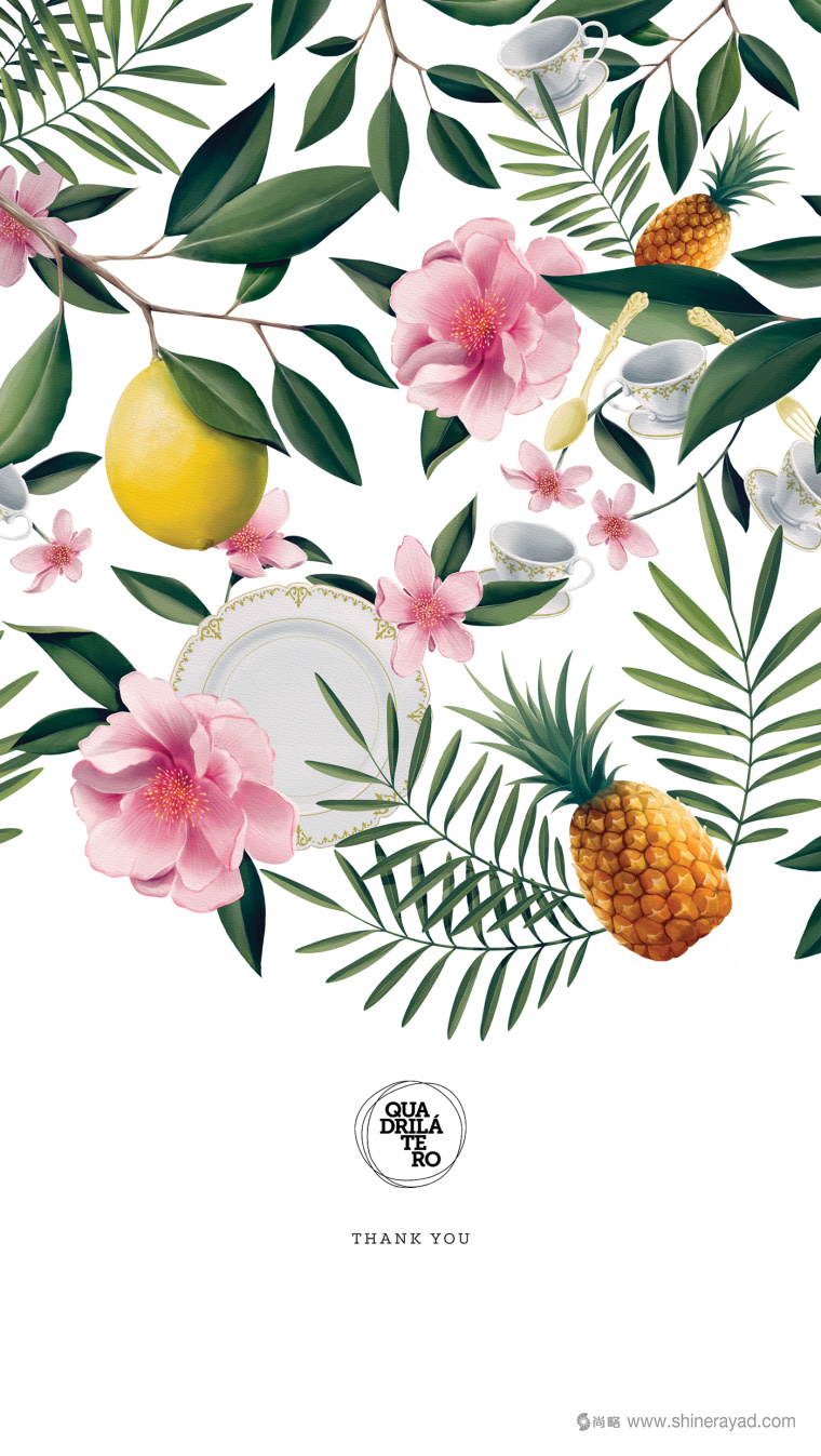 公爵夫人工作室花朵植物化品牌VI形象設計11