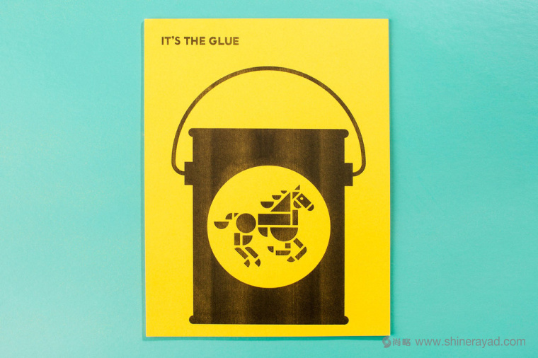 Glue企業(yè)馬圖形標志LOGO設(shè)計VI設(shè)計8