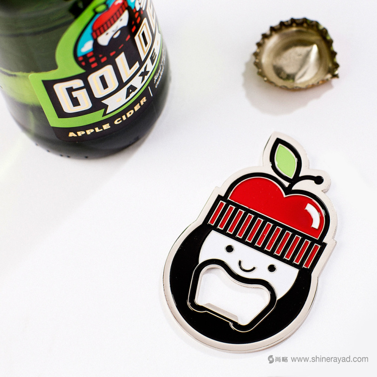 金斧頭蘋果酒包裝人物插畫就扳手禮品設計-上海包裝設計公司16