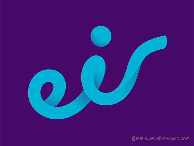愛爾蘭電信公司Eircom品牌命名Eir與新LOGO設計VI設計3