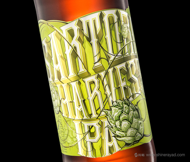 HARVEST 純生啤酒綠色清爽包包裝設計2