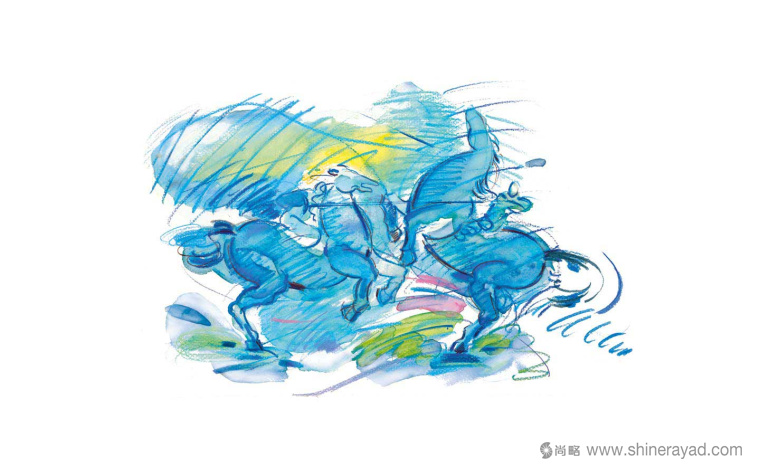 Faber-Castel 水彩筆畫筆文具品牌形象設計標志設計4