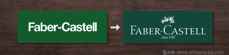 Faber-Castel 水彩筆畫筆文具品牌形象設計標志設計2