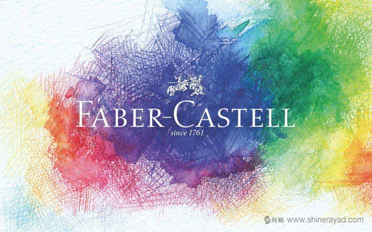 Faber-Castel 水彩筆畫筆文具品牌形象設計標志設計6