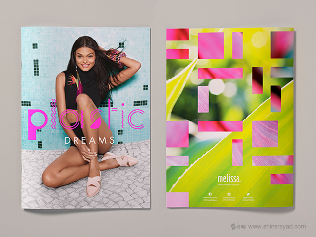 巴西Melissa梅麗莎果凍鞋品牌宣傳畫冊設計-封面-上海畫冊設計公司2
