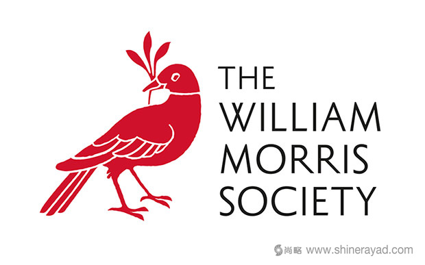 William Morris Society 威廉莫里斯協會小鳥LOGO設計-上海LOGO設計公司1