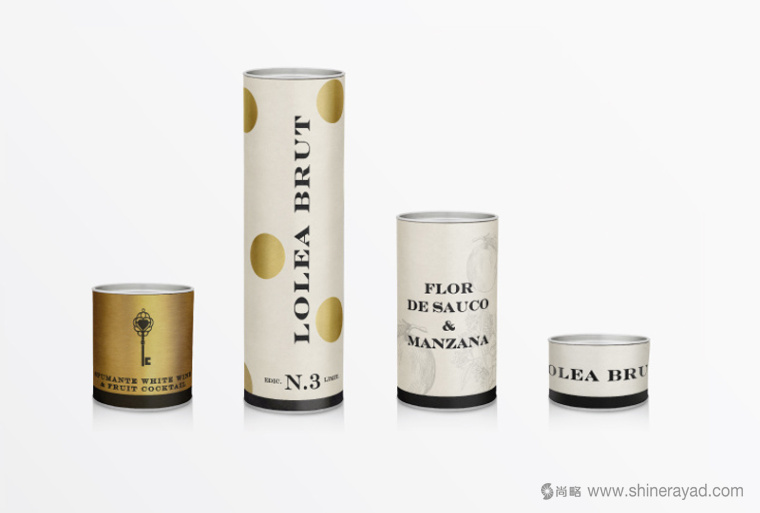 西班牙Lolea 氣泡酒包裝設計白金色系列-上海包裝設計公司7