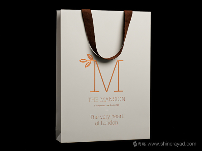 Mansion 豪宅公寓地產品牌VI形象設計-禮品袋設計9