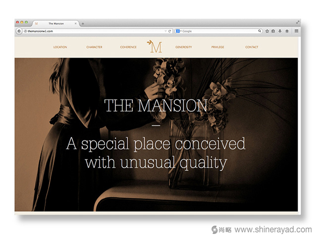 Mansion 豪宅公寓地產品牌VI形象設計-網站設計11