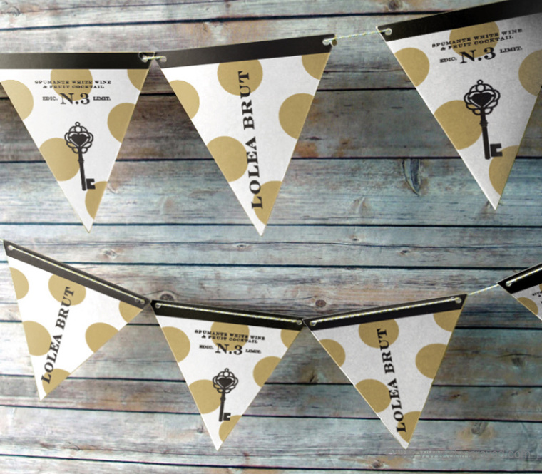 西班牙Lolea 氣泡酒包裝設計白金色系列-上海包裝設計公司13