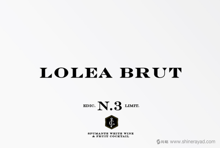 西班牙Lolea 氣泡酒包裝設計白金色系列-上海包裝設計公司14
